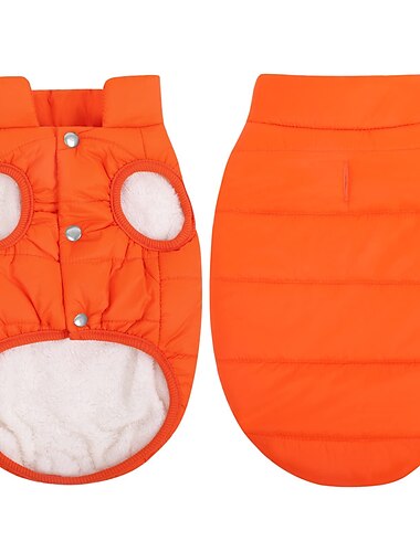  كلاب قطط المعاطف سترة موضة كاجوال الشتاء مقاوم للماء دافئ متنفس ناعم قابل للغسيل كريسماس عيد الميلاد عيد الرعب عيد الميلاد الأماكن المفتوحة كاجوال / يومي ملابس الكلاب for