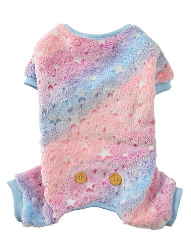  Hunde Katzen Pyjamas Modisch Süß Winter Warm Atmungsaktiv Weich Waschbar Komfortabel Weihnachten Halloween Outdoor Bett Casual Hundebekleidung for Bichon Frise Spitz kleines Haustier Schmetterling