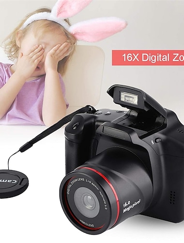  digitalkamera 720p 16x zoom dv-blixtlampa brännare bröllopsinspelning digitalkamera för att spela in videor (tf-kort ingår ej)