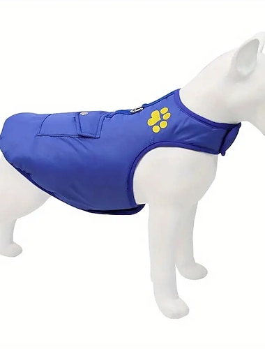  Honden Katten Jassen Jack Gilet Modieus Feest Winter waterdicht Warm Ademend Dubbelzijdig Zacht Kerstmis Halloween Buiten Casual / Dagelijks Hondenkleding for Bichon Frise pomeranian kleine