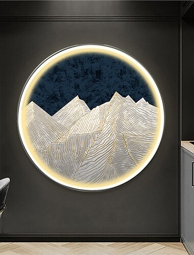  led schilderij binnen creatieve moderne Scandinavische stijl binnenwandlampen slaapkamer eetkamer metalen wandlamp ip20 110-120v 220-240v