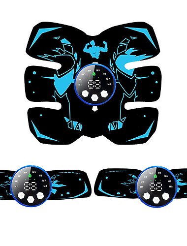 1/3pcs EMS Muscle Stimulator Massager Hip Trainer Toner Fitness Abdominal Trainer Buttocks Training Home Gym Body Training EMS Trainers