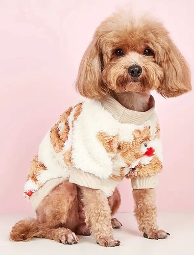  犬用 猫用 スウェットシャツ 愛らしい カジュアル 冬 ウォーム 高通気性 ソフト 洗濯可 快適 アウトドア カジュアル／普段着 犬服 for ビジョンフリーゼ ポメラニアン 赤ちゃんサイズ パピヨン Small