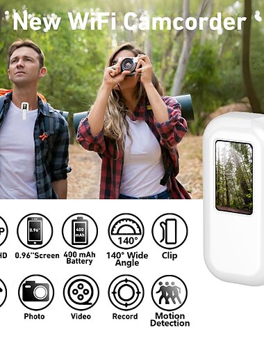  hd1080p wifi actiecamera ir nachtzicht lichaamscamera videorecorder beveiliging surveillance camcorder sport dv motorfiets dvr