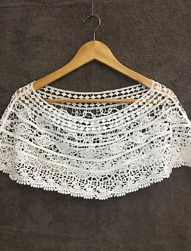  Stole da donna Bolero Elegante Nuziale Senza maniche Poliestere Stole da matrimonio Con Colore Puro Per Matrimonio Estate