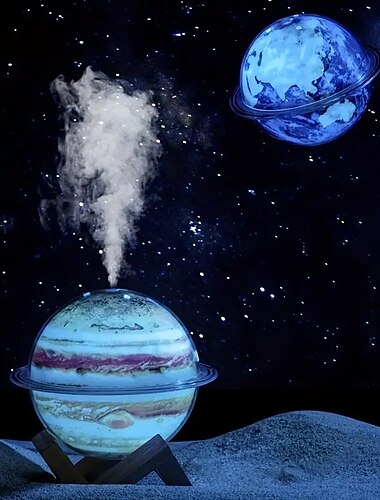 Galaxy-Luftbefeuchter mit bunten Lichtern und großem Spray – USB-Luftbefeuchter für Heimbüro und Schlafzimmer – verbessern Sie Ihre Atmosphäre mit Nachtlicht