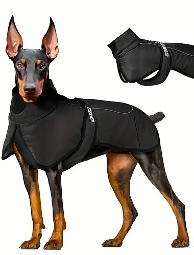  Hund Katze Mäntel Jacke Mode Party Winter Reflektierend Wasserdicht Warm Atmungsaktiv Weich Weihnachten Halloween Outdoor Alltagstauglich Hundebekleidung for Bichon Frise Zwergspitz Baby Haustier