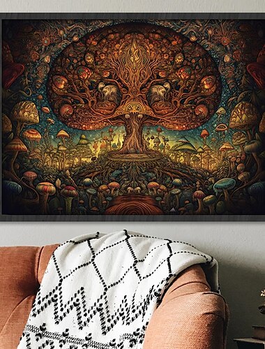  Baum des Lebens Wandkunst Leinwanddrucke und Poster Bilder dekorative Stoffmalerei für Wohnzimmer Bilder ohne Rahmen