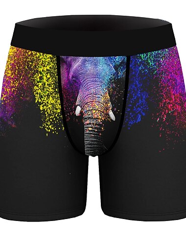  Weihnachts Geschenke Kurze Boxershorts Unterwäsche Herren Kostüm-Party Weihnachten Weihnachten Karneval Maskerade Erwachsene Party Weihnachten Polyester
