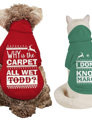  толстовка с капюшоном для собак с буквенным принтом и текстовыми мемами, свитера для собак для больших собак, свитер для собак, однотонный мягкий флис, одежда для собак, толстовка с капюшоном для