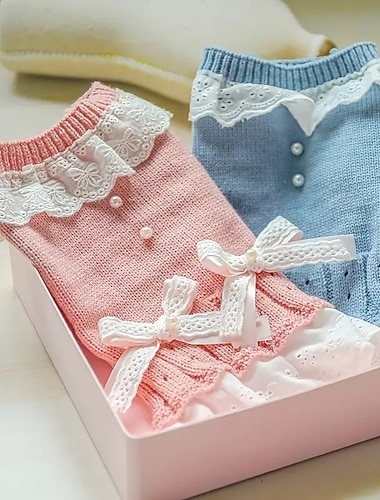  Prodotti per cani Prodotti per gatti Vestiti stile sveglio Informale Inverno Traspirante Morbido Lavabile Comodo Natale Esterno Casual / quotidiano Abbigliamento per cani for Bichon Frise Pomeriana