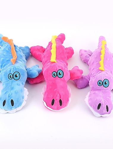  噛む用おもちゃ ぬいぐるみ インタラクティブトイ きしむおもちゃ ととも​​に 耐用的 解放圧力 ペットトレーニング 歯が生えるロープのおもちゃ 歯が生えるおもちゃ のために 犬用 猫用 屋内 屋外 ペットプレイ