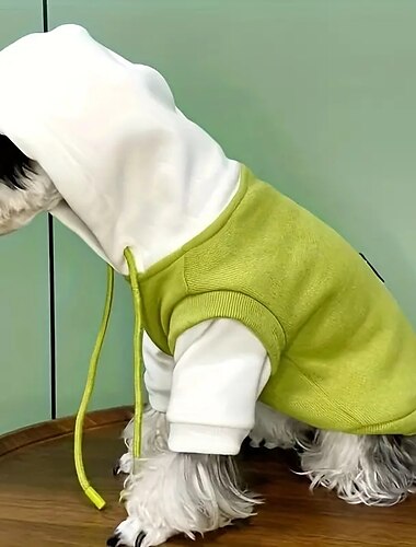  Perros Gatos Saco y Capucha Deportes y Exterior Casual Invierno Templado Transpirable Suave Lavable Cómodo Exterior Casual Diario Ropa para perros for Bichón Frisé Pomerania Animal doméstico del beb