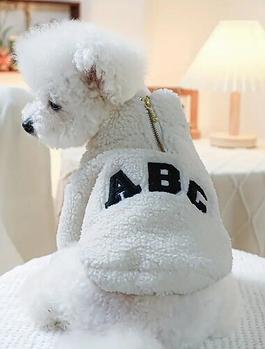  Hund Katze Kapuzensweatshirt Mode Sport & Outdoor Winter Warm Atmungsaktiv Weich Waschbar Bequem Outdoor Alltagstauglich Hundebekleidung for Bichon Frise Zwergspitz Baby Haustier Papillon Klein