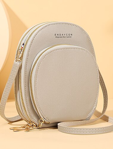  Damen-Umhängetaschen, Geldbörsen, Touchscreen-Handy-Geldbörse, weiche Lederband-Handtasche für Damen, luxuriöse Messenger-Taschen