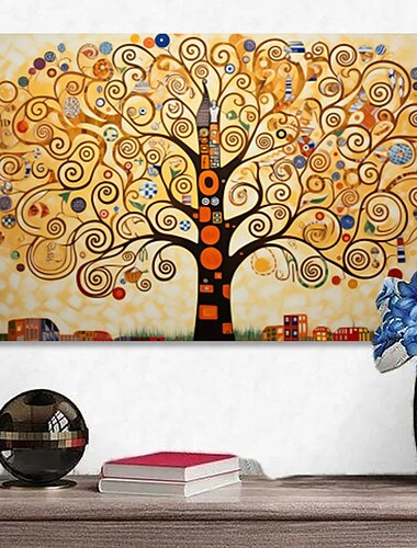  Plantas, arte de pared, lienzo, impresiones de árbol de la vida y carteles, imágenes de plantas, pintura decorativa de tela para sala de estar, imágenes sin marco