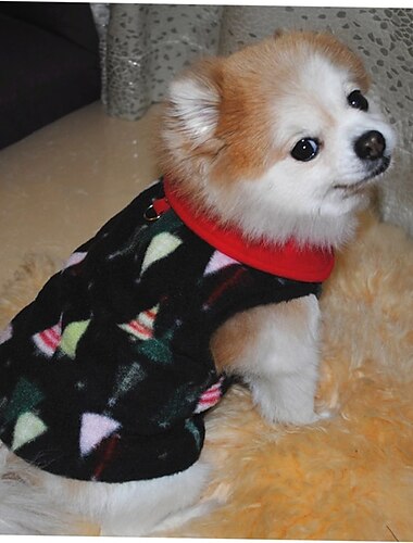  Chien Chat Pull Fête Occasionnel Hiver Respirant Doux Lavable Confortable Noël Extérieur Décontracté Quotidien Vêtements pour Chiens for Bichon Frisé Spitz Nain Bébé Animal Papillon Petit