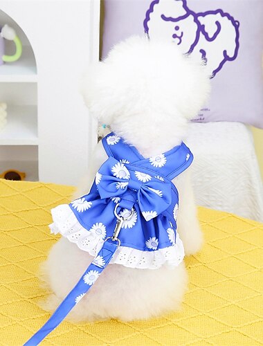  Hund Katze Kleid Leine Niedlich Süß Weich Bequem Sicherheit Outdoor Alltagskleidung Alltagstauglich Hundebekleidung for Husky Labrador Alaskan Malamute Golden Retriever Dalmatiner