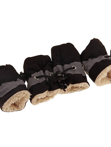  Hundeschuhe, kleine Hunde-Teddy-Schuhe, rutschfeste Haustier-Überschuhe für Kleinkinder, Regenschuhe, Haustier-Überschuhe