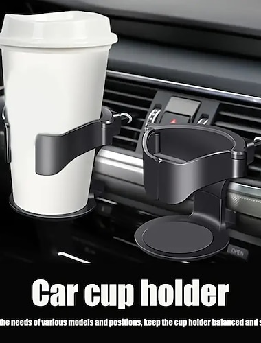  Auto-Getränkehalter, Entlüftungsauslass, Wasser trinken, Kaffee-Flaschenhalter, Dosenhalter, Getränke-Aschenbecher-Halterung, Ständer, Zubehör