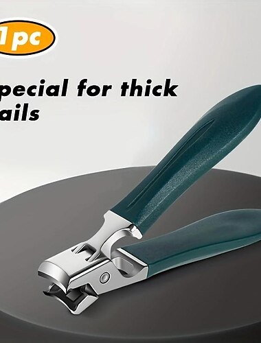 zware nagelknipper voor ingegroeide teennagels en dikke nagels - professionele teennagelknipper voor mannen, ouderen en vrouwen - grote nagelschaartje voor eenvoudig en pijnloos trimmen