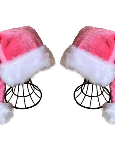  julenissen Julehue Herre Dame Unisex Varm Fest Ferie Jul Nytt År Maskerade Julegaver Fest Hatt