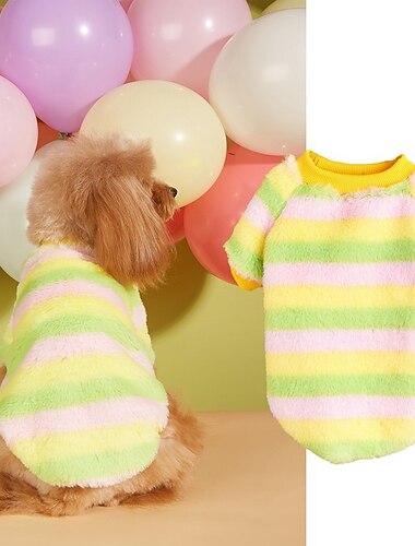  Honden Katten Sweatshirt Modieus Casual Winter Warm Ademend Zacht Wasbaar Comfortabel Kerstmis Halloween Kerstmis Buiten Casual / Dagelijks Hondenkleding for Bichon Frise pomeranian kleine huisdieren