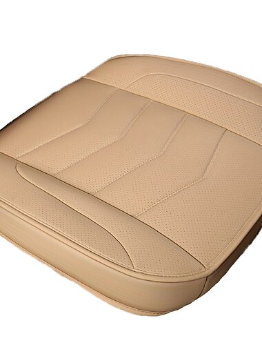  Protección de asiento de automóvil de lujo, asiento individual, funda de asiento de automóvil de cuero de PU transpirable completamente rodeada para la mayoría de los sedán, SUV, universal, para todas