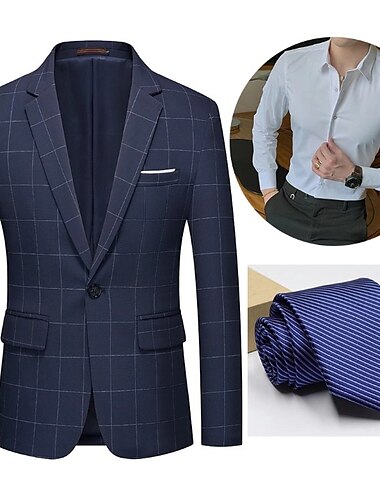  Retrò Vintage Anni Ruggenti Anni 1920 Abiti Completi & Blazer Il grande Gatsby Gentiluomo Per uomo Mascherata Feste Festa & Sera Addio al Nubilato Adulti Cappotto Blusa Cravatta