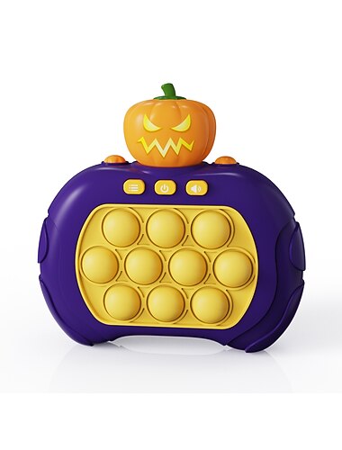  pop játékvezérlő gyors push játék izgul játékok pop játék kézi buborék játékkonzol világító pop játék érzékszervi fidget játékok fiúknak és lányoknak karácsonyra, karácsonyi ajándék születésnapi