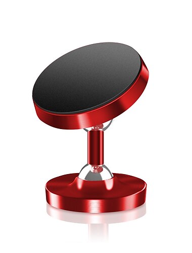  Doppelseitiger starker magnetischer Telefonhalter, Ständer, Magnet, 720° drehbar, Handyhalterung für Auto-Fitnessstudio, Befestigung an Metalloberfläche