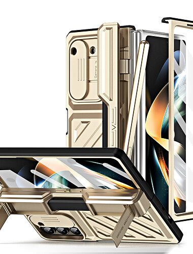 teléfono Funda Para Samsung galaxia Z Fold 5 Z Fold 4 con Soporte y protector de pantalla Antigolpes ordenador personal