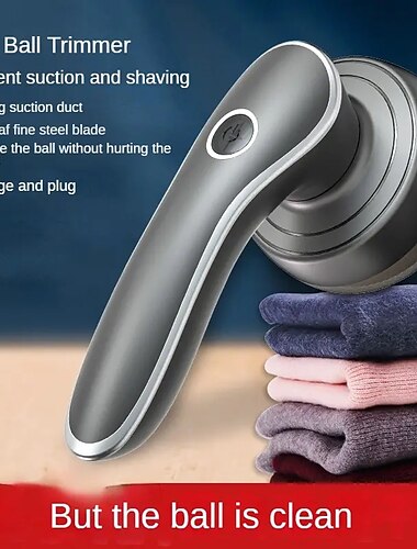  rasoir à tissu rechargeable alimenté par usb rasoir anti-peluches pull defuzzer enlever les boules de peluches pilules pompons des vêtements meubles tapis canapé