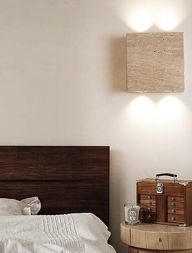  led vegglampe innendørs 1 lys minimalistisk veggfeste lys hjemmeinnredning belysningsarmatur innendørs vegglampe til stue soverom 110-240v