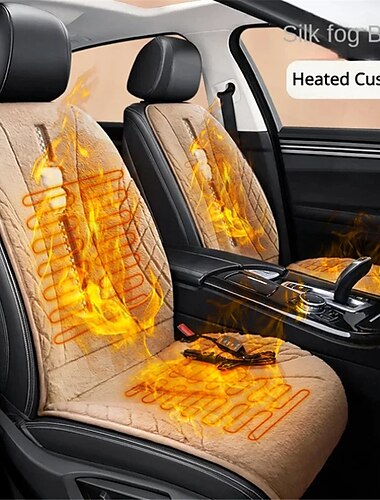  12V Universal Car Seat Heater Smart Electric Heated Car Heating Cushion Winter Seat Warmer Cover for Car Interior Accessories