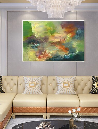  pittura a olio extra large dipinta a mano giallo oro arte della parete pittura astratta su tela arte moderna pittura acrilica grigia arte della parete di grandi dimensioni decorazione della casa