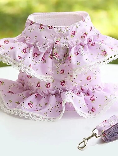  Hunde Katzen Geschirre Kuschelig Brautkleider schlicht Winter Atmungsaktiv Weich Waschbar Komfortabel Outdoor Casual Hundebekleidung for Bichon Frise Spitz kleines Haustier Schmetterling Small