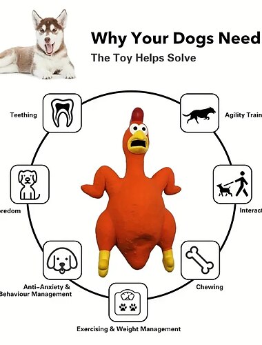  Giochi morbidi Peluche Giocattolo interattivo Giocattolo Squeak con Duraturo Giocattolo per la dentizione per Prodotti per cani Prodotti per gatti Al Coperto All'aperto Giocattoli per animali