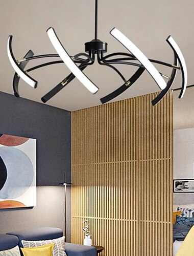  moderne plafondlampen 6/8/10/12 licht dimbare led hanglampen variabele uitstraling dimbare plafondlampen woonkamer slaapkamer 110-240v