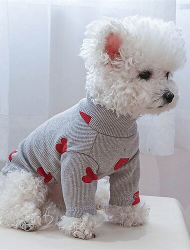 Honden Katten Sweatshirt leuke Style Casual Winter Ademend Zacht Wasbaar Comfortabel Buiten Casual / Dagelijks Hondenkleding for Bichon Frise pomeranian kleine huisdieren Vlinder Small