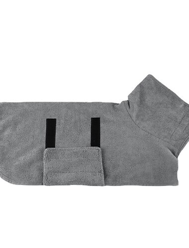  Perros Gatos Toalla de Baño Bata seca para perros Moda Estilo Simple Invierno Ajustable Templado Transpirable Suave Lavable Navidad Víspera de Todos los Santos Exterior Casual Diario Ropa para perros