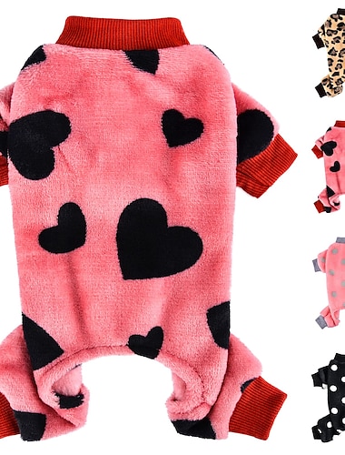  Honden Katten Pyjama Modieus Casual Winter Ademend Zacht Wasbaar Comfortabel Buiten Casual / Dagelijks Hondenkleding for Bichon Frise pomeranian kleine huisdieren Vlinder Small