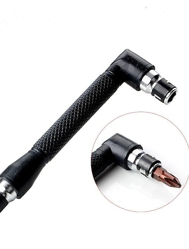  Améliorez votre boîte à outils avec ce tournevis à poignée d'extension de clé à douille portable en forme de L