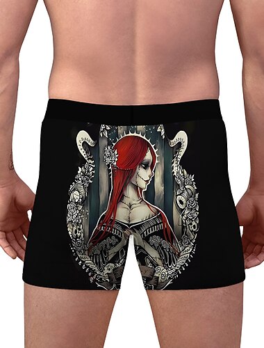  Kerstcadeaus Boxer shorts Ondergoed Voor heren Kerstmis Kostuum feest Volwassenen Kerstmis Carnaval Maskerade Kerstmis Feest