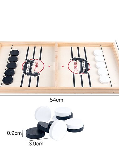  Holzkatapult-Schach, Doppelkatapult-Schach, Eltern-Kind-interaktives Kinderschach, hölzernes Kampftischspiel, Spielzeug