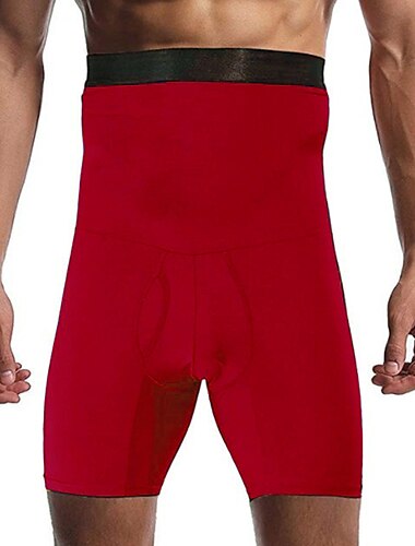 Herren Aktive Shorts Kompressionsshorts Kurze Sporthose Kurze Sporthose Sport Shorts Sport Ausgehen Wochenende Laufen Bequem Bauchkontrolle Glatt Kurz Gymnastik Sportkleidung Schwarz Weiß