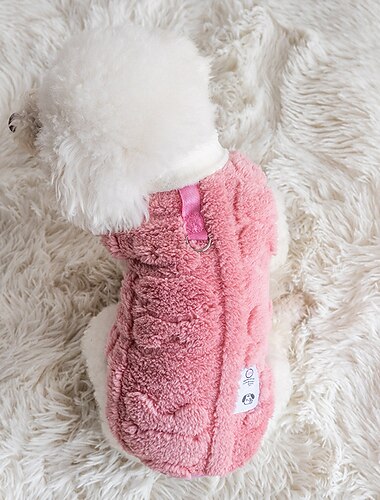  Honden Katten Gilet Modieus Casual Winter Warm Ademend Zacht Wasbaar Comfortabel Buiten Casual / Dagelijks Hondenkleding for Bichon Frise pomeranian kleine huisdieren Vlinder Small