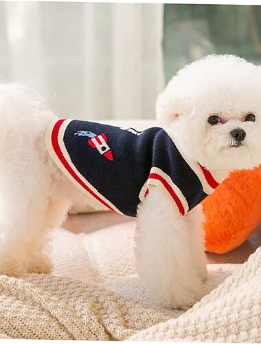 Chien Chat Pull Mode Occasionnel Hiver Chaud Respirant Doux Lavable Confortable Extérieur Décontracté Quotidien Vêtements pour Chiens for Bichon Frisé Spitz Nain Bébé Animal Papillon Petit