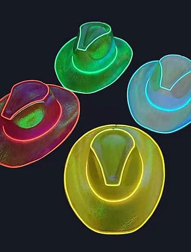  Gorro navideño sombrero de Santa Hombre Mujer Unisexo Navidad Año Nuevo LED Adulto Fiesta Navidad Sombrero