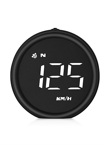  2,4-Zoll-Hud-Head-Up-Display, Auto-Tachometer, Multifunktions-MPH, km/h, Auto-Kompass, Geschwindigkeitsanzeige, automatische elektronische Diagnosewerkzeuge